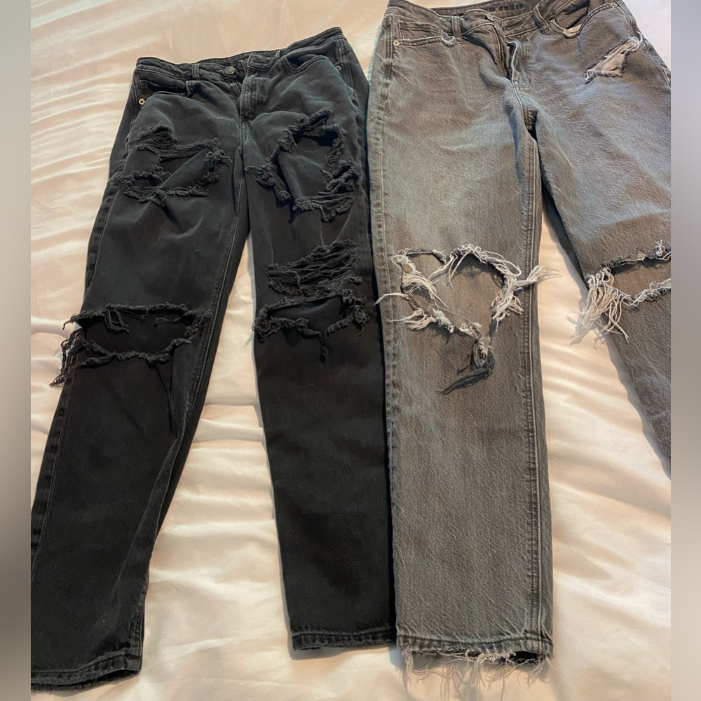 American Eagle mom jean bundle